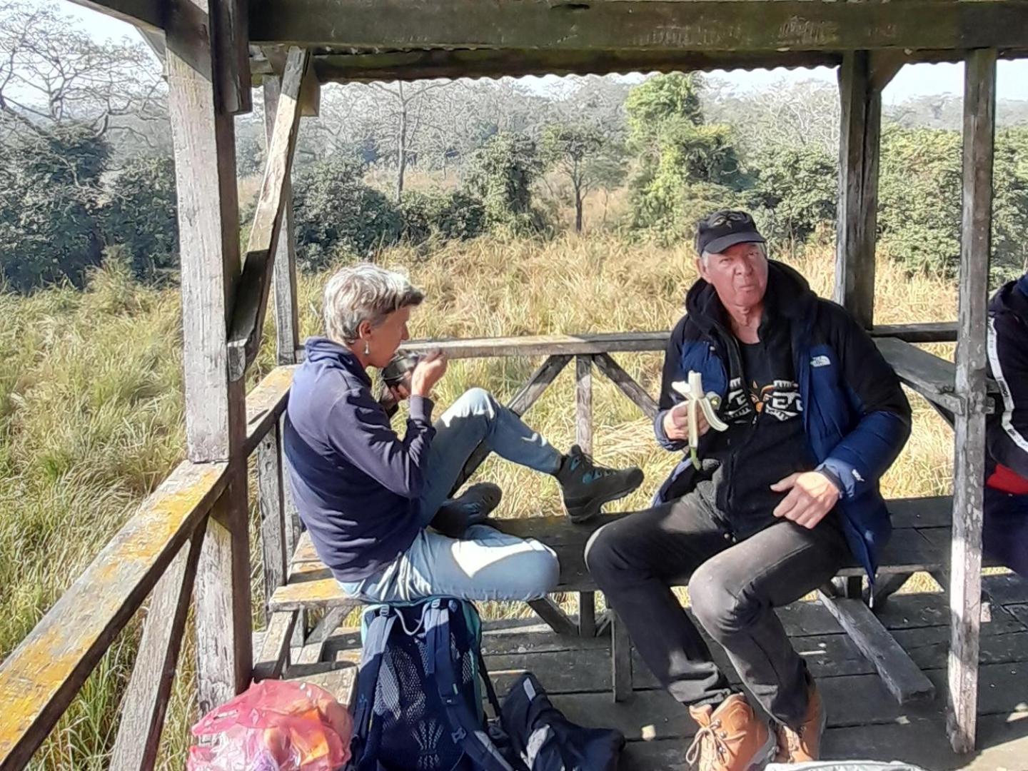 Crocodile Safari Camp Otel Chitwan Dış mekan fotoğraf