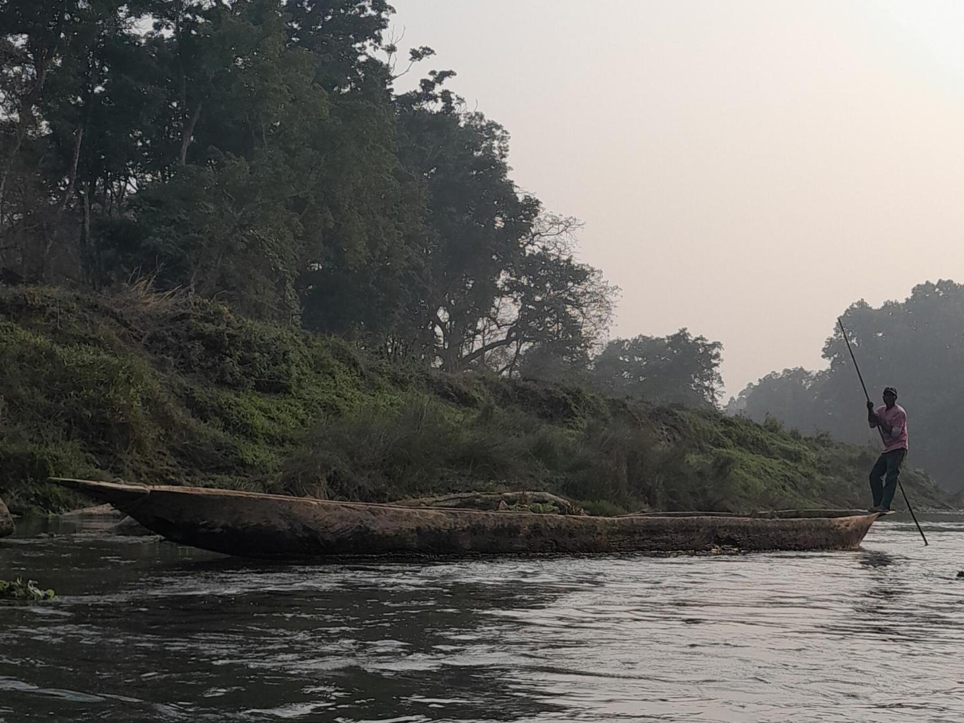 Crocodile Safari Camp Otel Chitwan Dış mekan fotoğraf